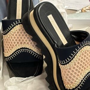 Stella mccartney slip on sandals size 6.5